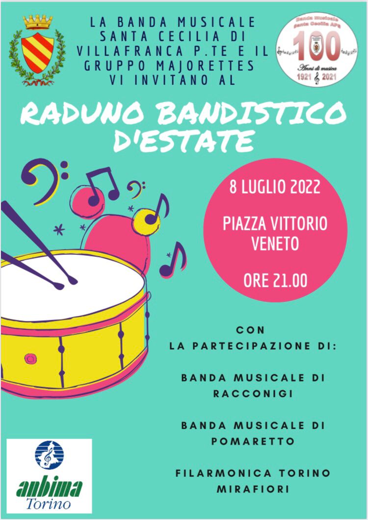 Raduno bandisitco d'estate @ Villafranca Piemonte